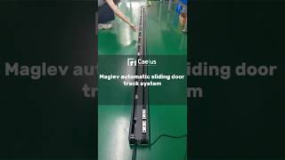 Maglev automatic sliding door track system. push and go, automatic door closing #automaticdoor