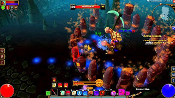 Torchlight 2 lvl 100 berserker elite ng+5 boss fight