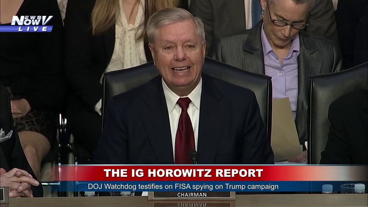 PART 1: Inspector General FISA Investigation President Trump - Senate Hearing