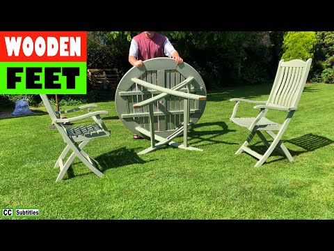 How to prevent Wooden Garden Furniture Feet from Rotting