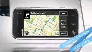 Nokia E72 Unlocked Phone Featuring GPS with Voice Navigation