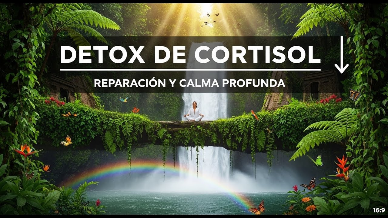 Reparación del Sistema Nervioso 🌿 DETOX DE CORTISOL: Activa el Nervio ...