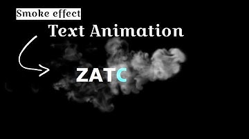 Mesmerizing Text Animation with Smoke Effect in HTML & CSS | Creative Web Design Tutorial#animation
