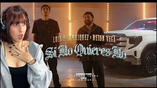 (REACCIÓN)Luis R Conriquez, Neton Vega - Si No Quieres No (Video Oficial)