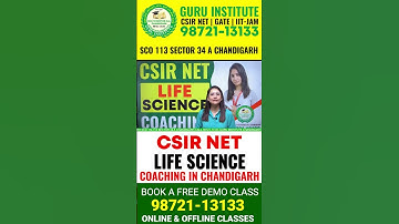 CSIR NET Life Science Coaching in Chandigarh  #csirnetcoaching #csir