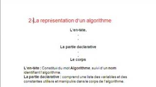 1   cours 1 algorithme algorithme et programmation pascal algerie   YouTube