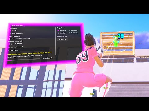 Using The Best FORTNITE CHEATS in Chapter 5 **AIM ASSIST** 😱 Undetected