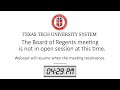 August 6, 2020 | Board of Regents Meeting