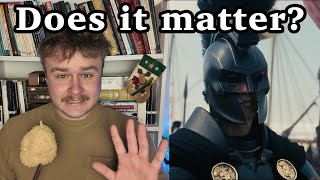 Does armour in movies have to be historically accurate?