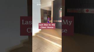 Today is the Last Service with my Client #SEYOL #LastService #Client