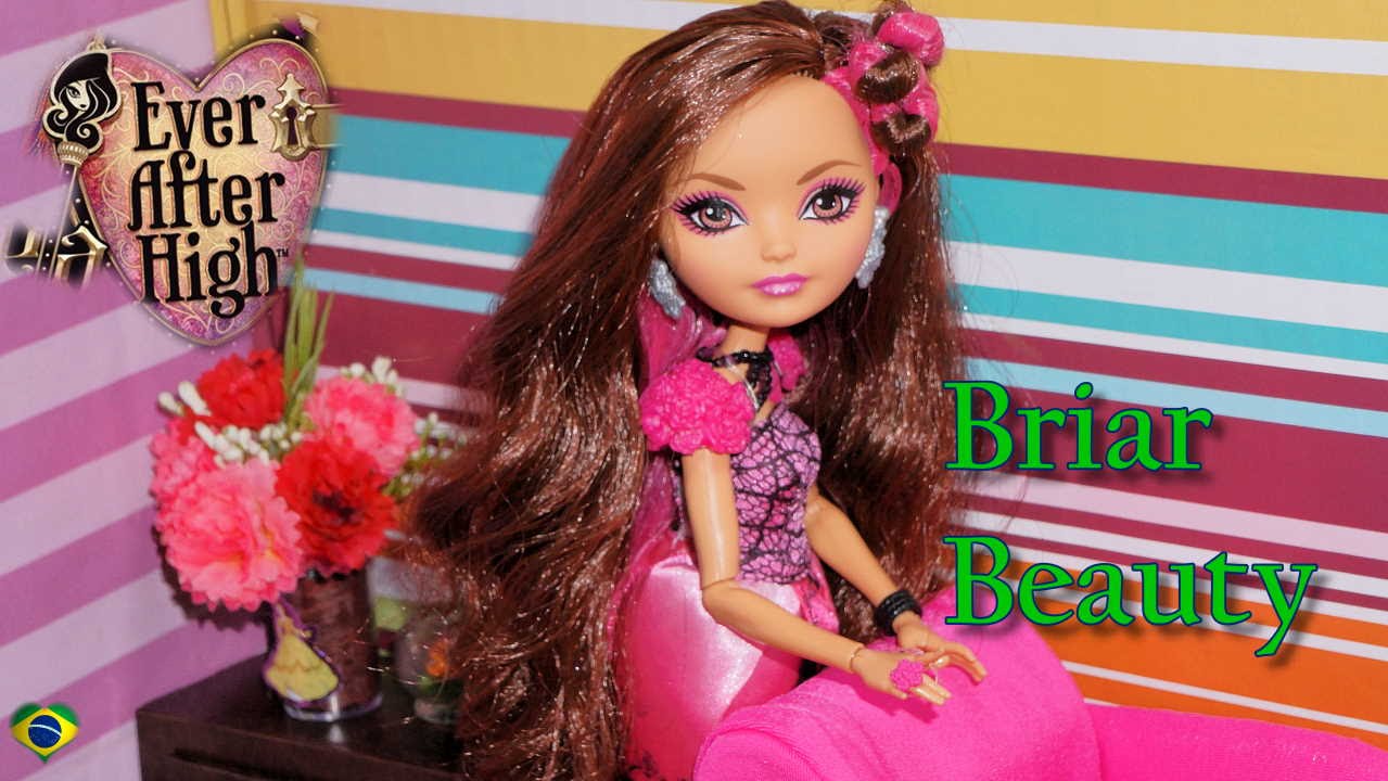 Restauração boneca Ever after high Briar beauty #restaurandobonecas #