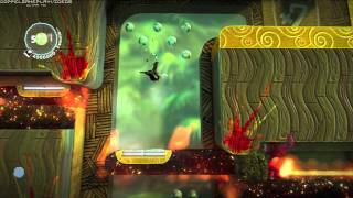 Video thumbnail of "LittleBigPlanet 2 Walkthrough #23 - Eve's Asylum - Fireflies while you are having fun [ACED]"