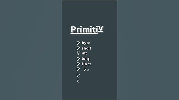 Data Types in Java | Primitive & Non-Primitive Explained