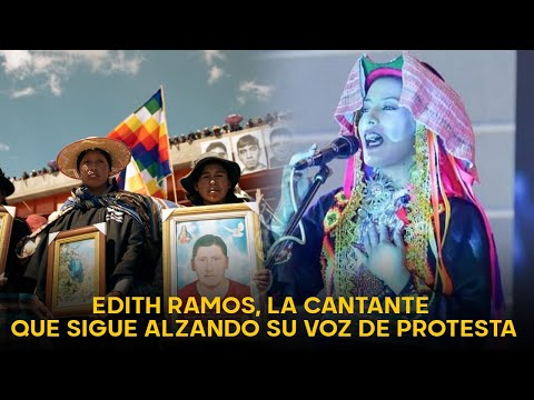 Edith Ramos desafía al Gobierno Regional de Puno al cantar en protesta por los fallecidos