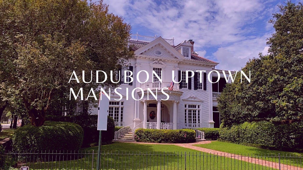 Audubon Mansions in Uptown New Orleans Louisiana NewOrleans Luisiana