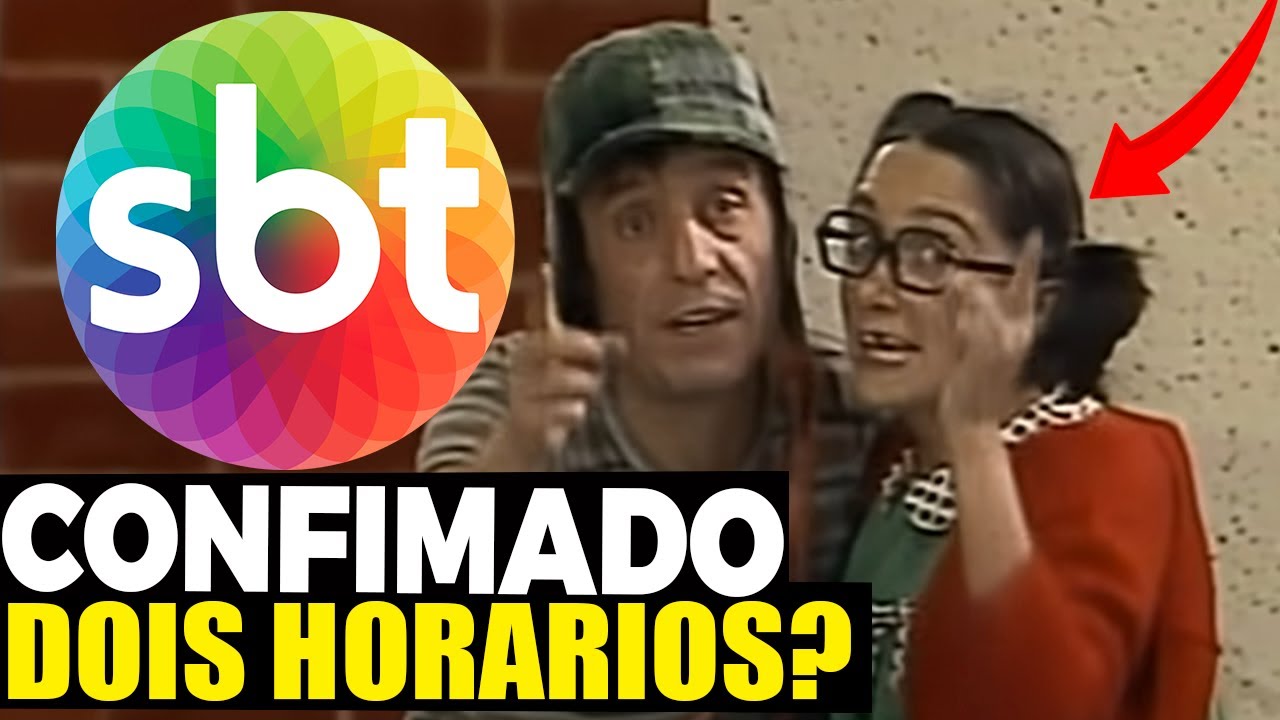 Chaves passa a ter dois horários aos domingos no SBT a partir de 25 de ...