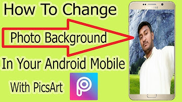 How To Change Photo Background In Mobile With Picsart in urdu/Hindi