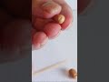 Miniature polymer clay potatoes| Easy to do #Shorts