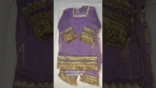 fendy fabric patiala suit with lace work #trending #trendingshorts #viral #viralvideo #suit #patiala