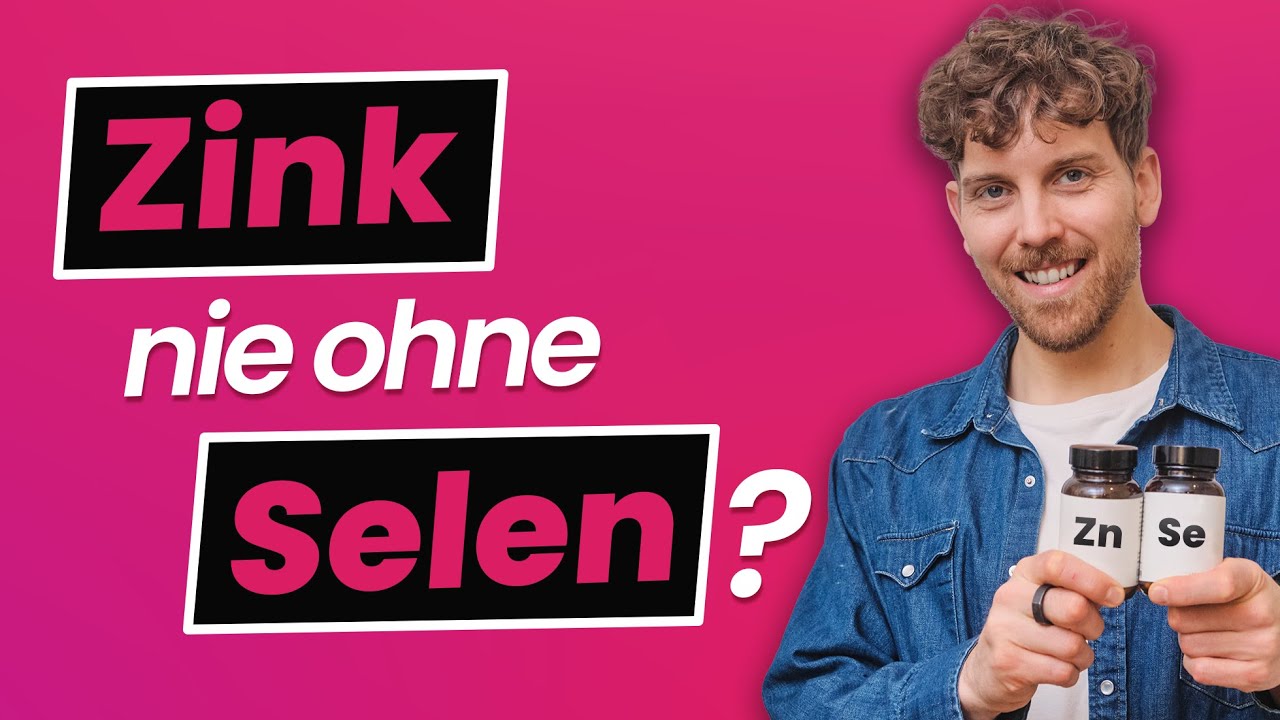 Zink und Selen zusammen einnehmen? DIESE Wirkung beachten! - YouTube