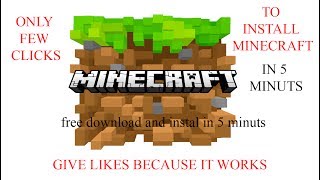 Minecraft official | how to install minecraft for free on your laptop 2017 screenshot 3