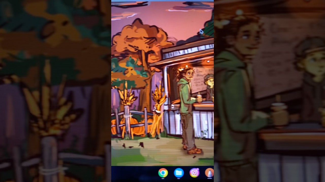 Using Minecraft as Drawing reference? #minecraft #drawingreference #pumpkinpatch