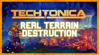 TECHTONICA Gameplay | REAL TERRAIN DESTRUCTION