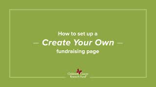DIY How-To: Create Your Own Fundraising Page