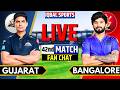 🔴Bangalore vs Gujarat Live Match, IPL 2026 Fan Chat | RCB vs GT Live | Live Cricket Match Today