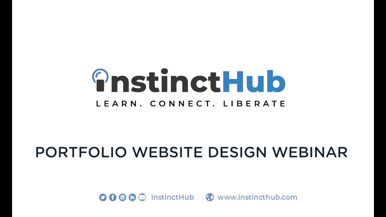 Free Portfolio Design Webinar - YouTube