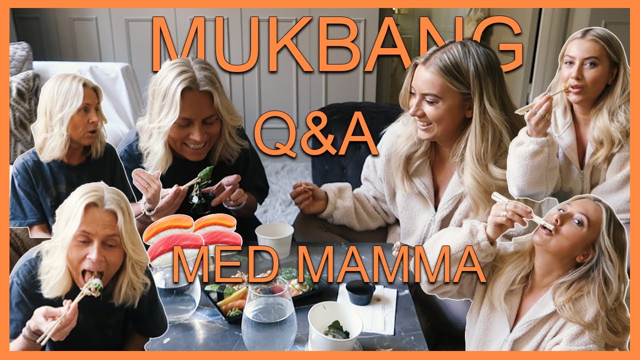 Bråkar mig igenom en Mukbang med mamma...