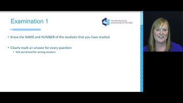 MAV 2021 VCE student revision lectures introduction - Further Mathematics