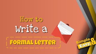 How To Write A Formal Letter |Simple and Easy Method screenshot 3