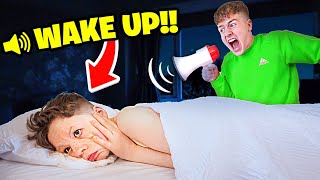 INTERRUPTING Little Brother's SLEEP.... *PRANK*