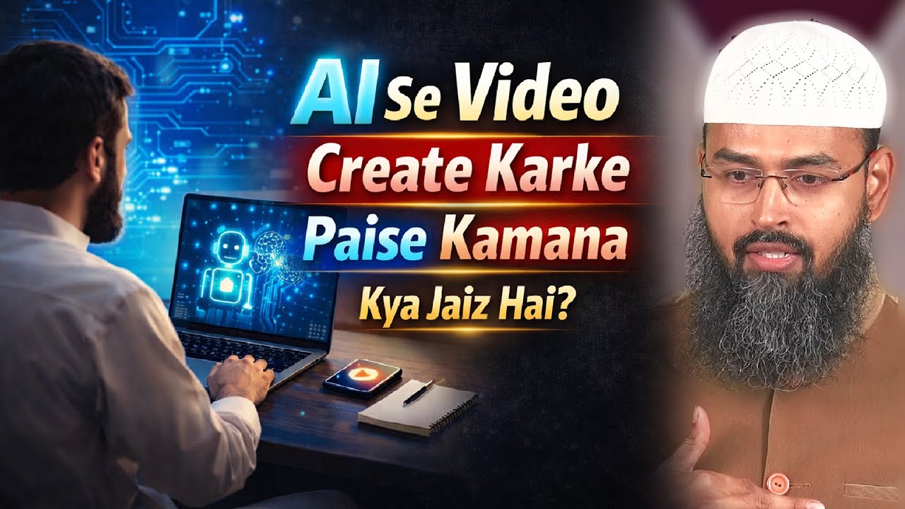AI Se Video Create Karke Paise Kamana Kya Jaiz Hai By Adv. Faiz Syed