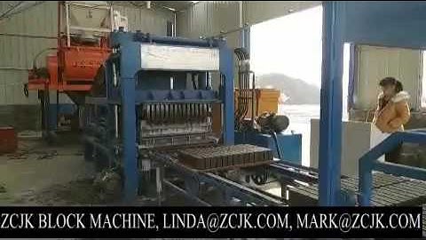 ZCJK QTY4 15 block making machine solid block