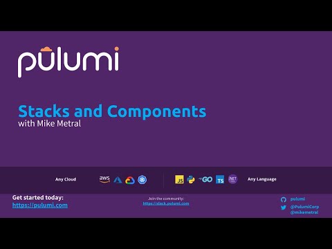 What are Pulumi Stacks and Components? - YouTube