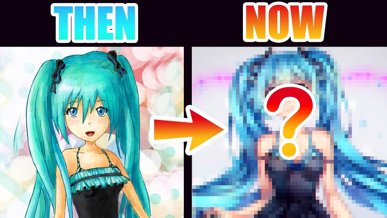 DID I FIX IT??? | Then and now | Redrawing my old art l - YouTube