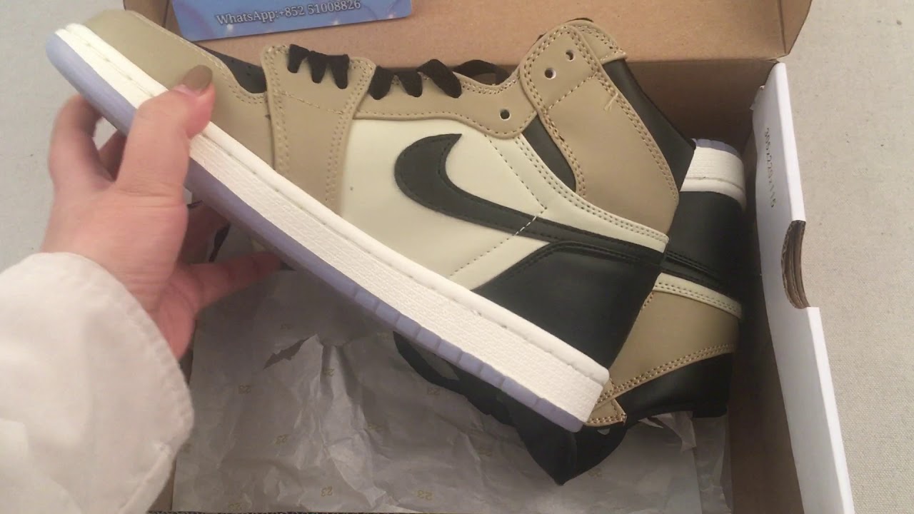 jordan 1 retro high black mushroom