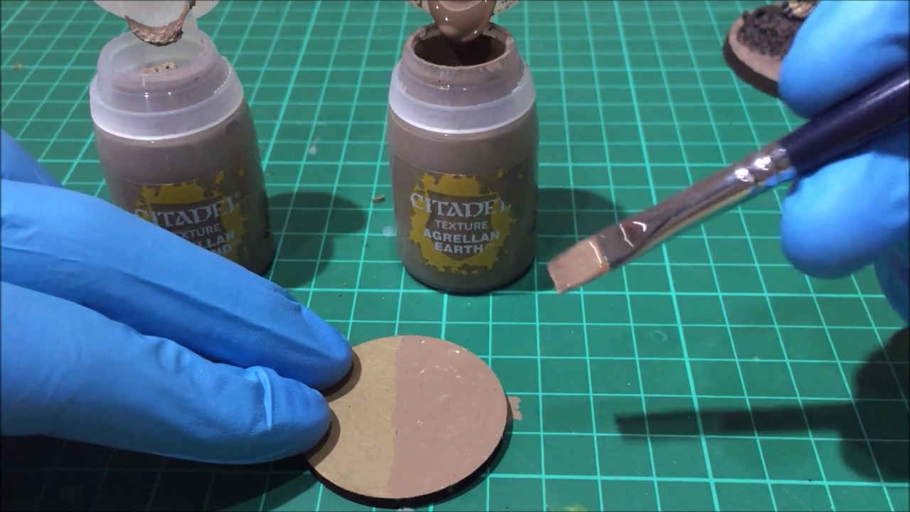 Tutorial How To Base Using Citadel Textured Agrellan Badland And Agrellan Earth