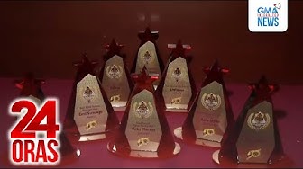 Thumbnail for GMA programs at personalities, pinarangalan | 24 Oras