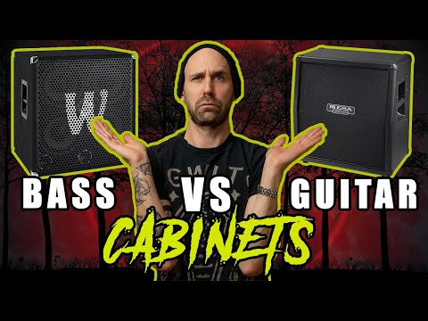 GUITAR and BASS CABINETS explained! What's better when?