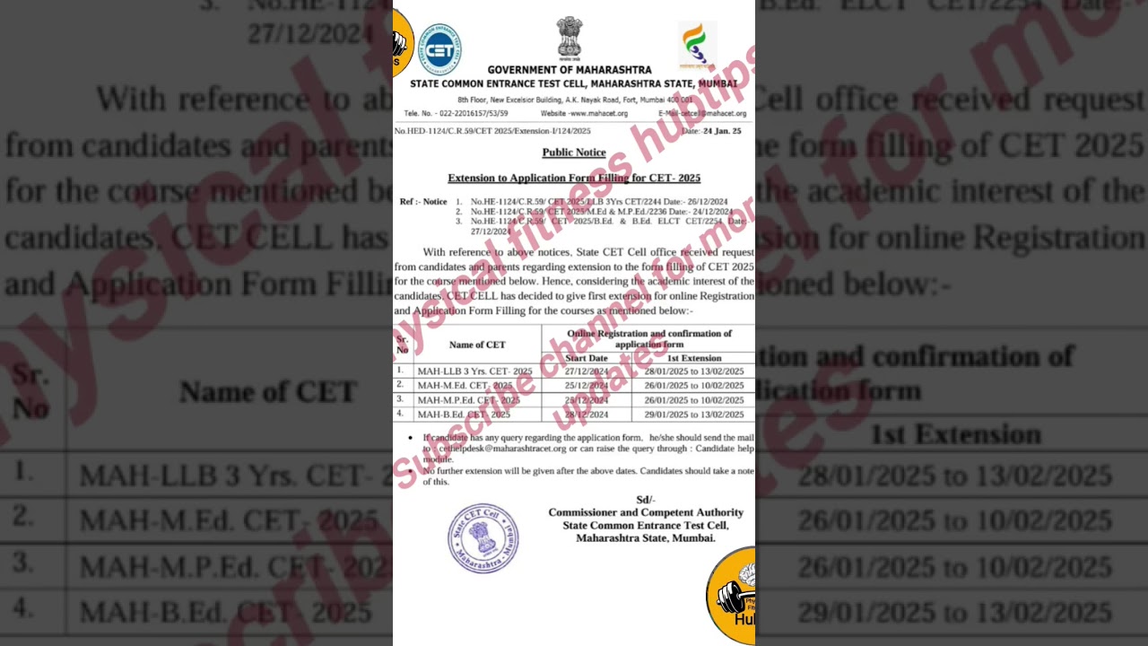 Admission alert For Mped & Bped Candidate 