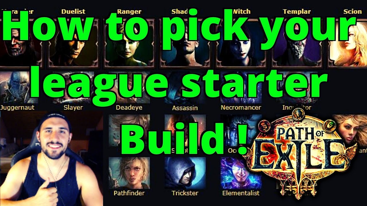 [Beginner's Guide] How to pick your league starter Build on POE ! YouTube