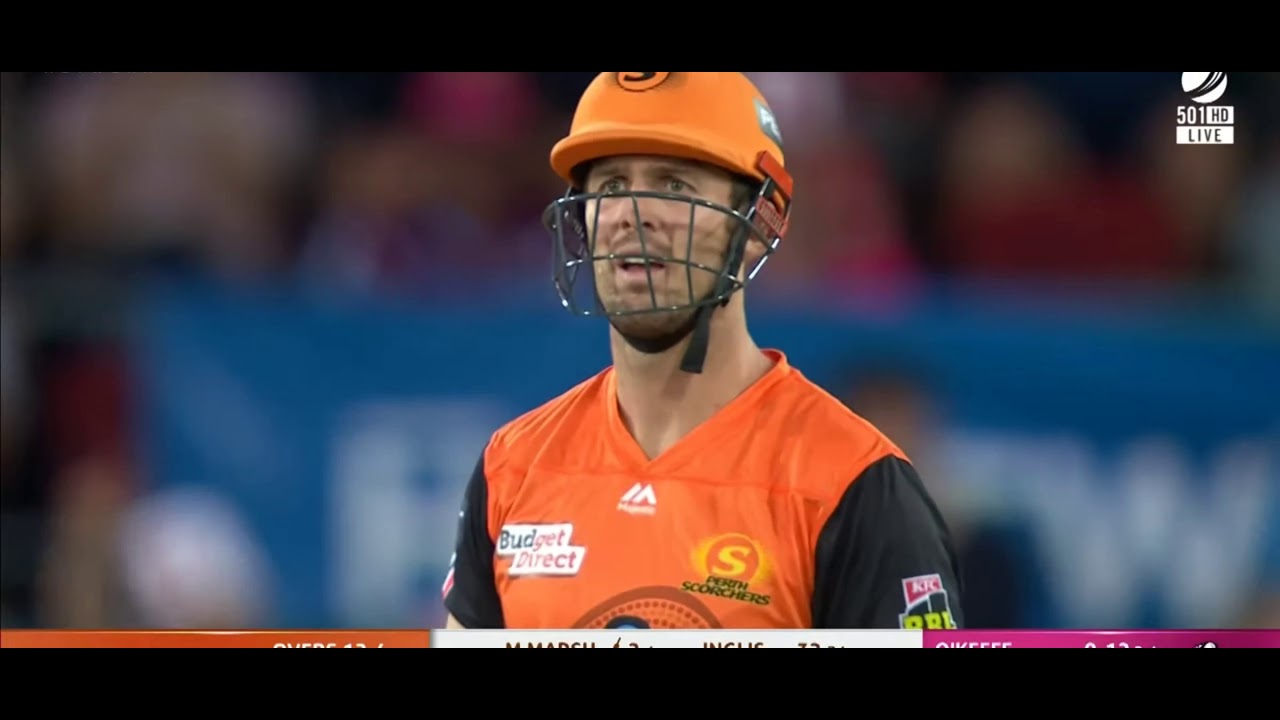 MICHEL MARSH ANGRY Unbelievable decisions by umpire in BBL