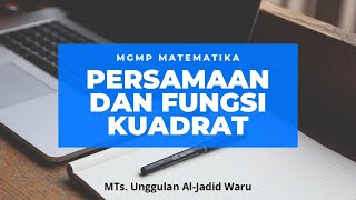 Persamaan dan Fungsi Kuadrat part 4 Mencari HP dengan rumus abc | Matematika kelas 9