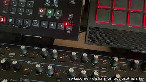 disharmonious brothership / Analog Rytm MKII, Deepmind 12D, Digitone, Modor NF-1, Summit, Iridium