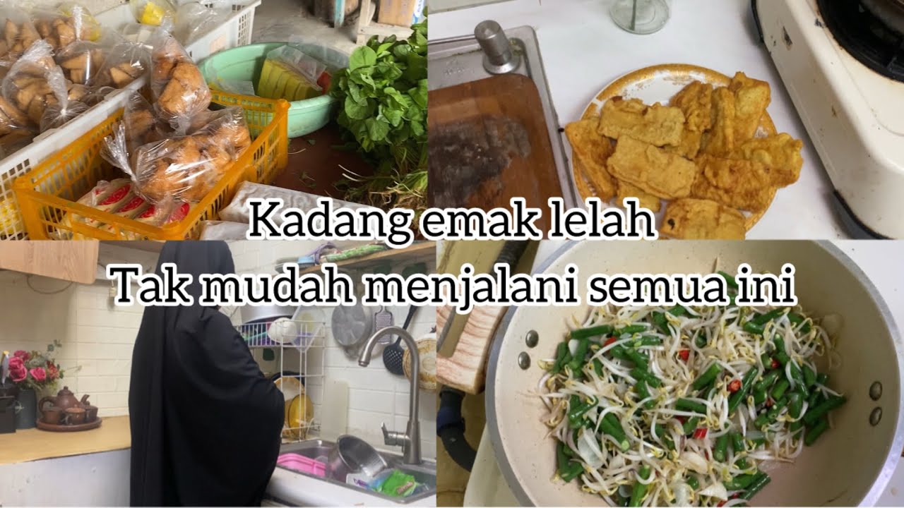 Kadang emak lelah tak mudah menjalani semua 
