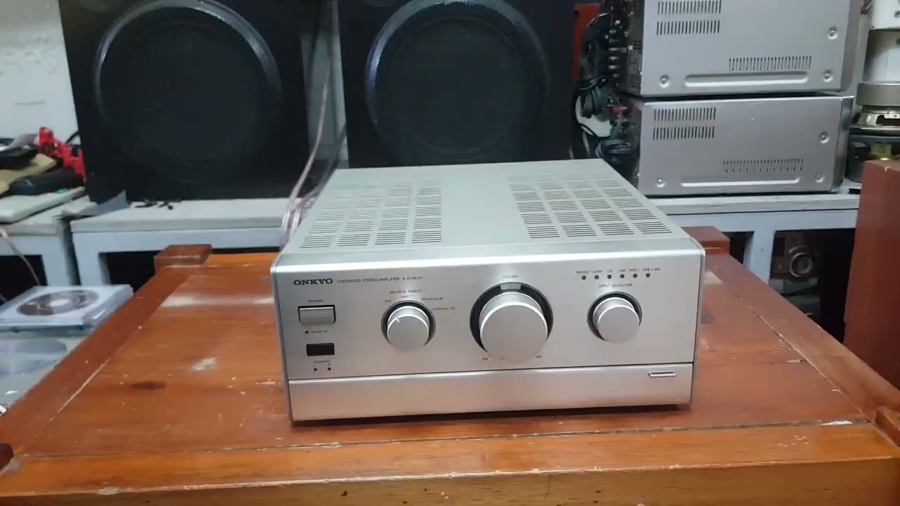 Amply onkyo a 911m ltd bản giới hạn, như mới ghép được nhiều loa