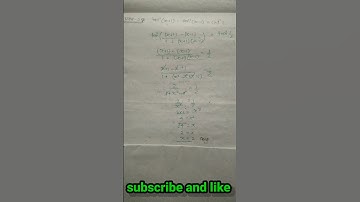 question 27 chapter 2 exercise 2B inverse trigonometric function /harasvarup sharma book